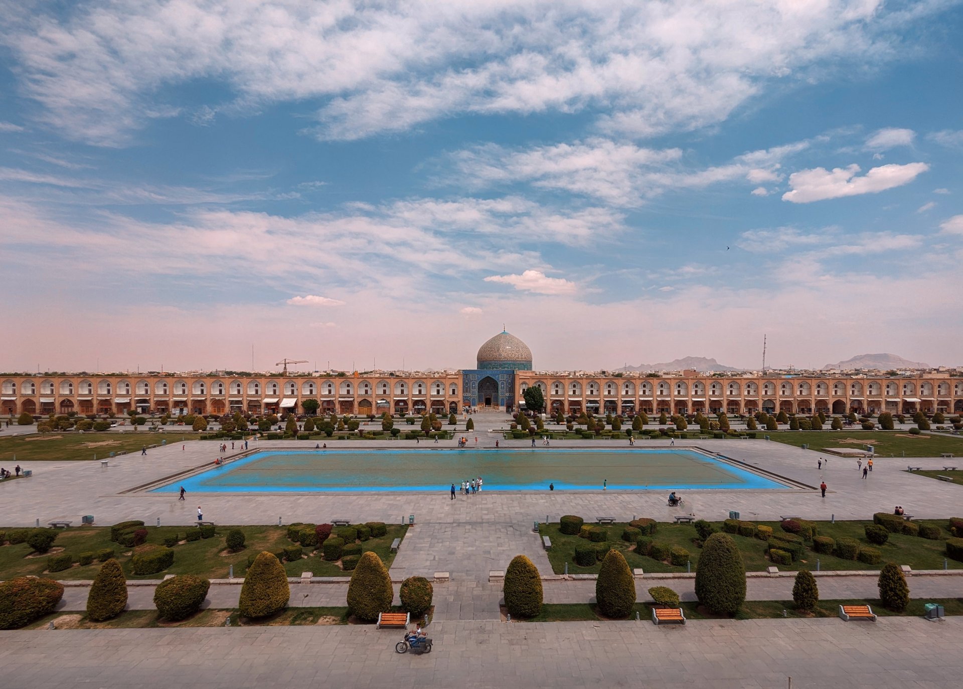 Grand Bazaar of Isfahan — covered trading rows