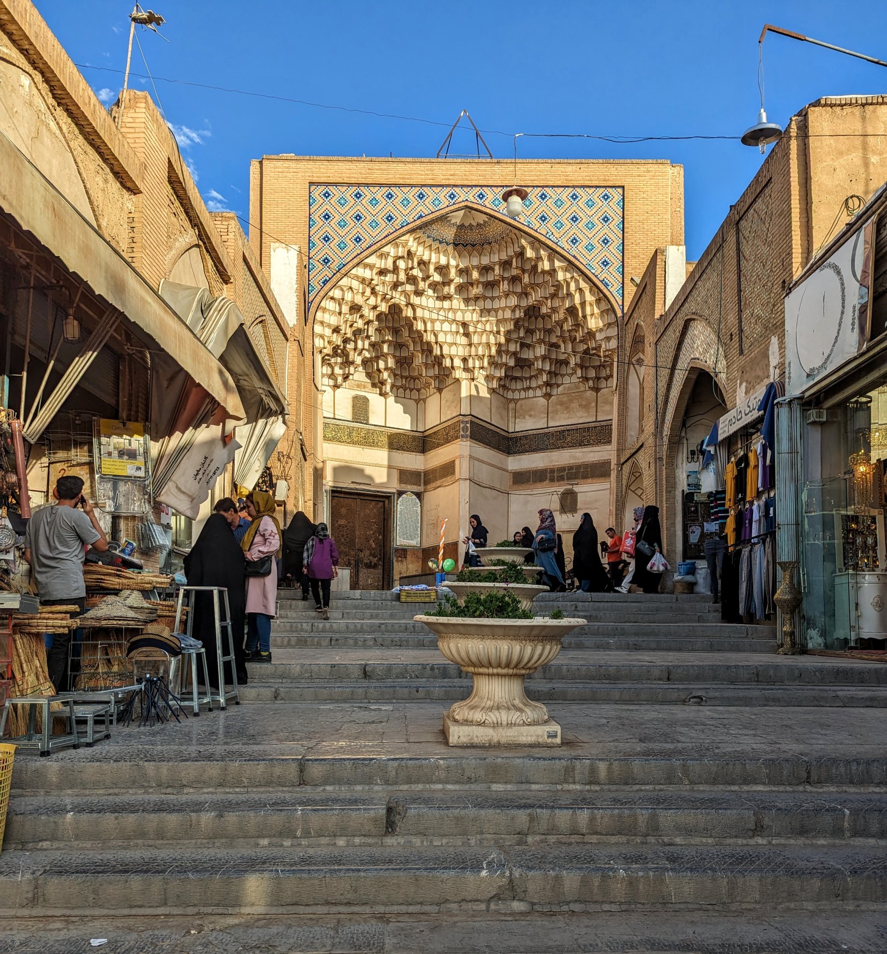Vaults and galleries of the Kashan Bazaar
