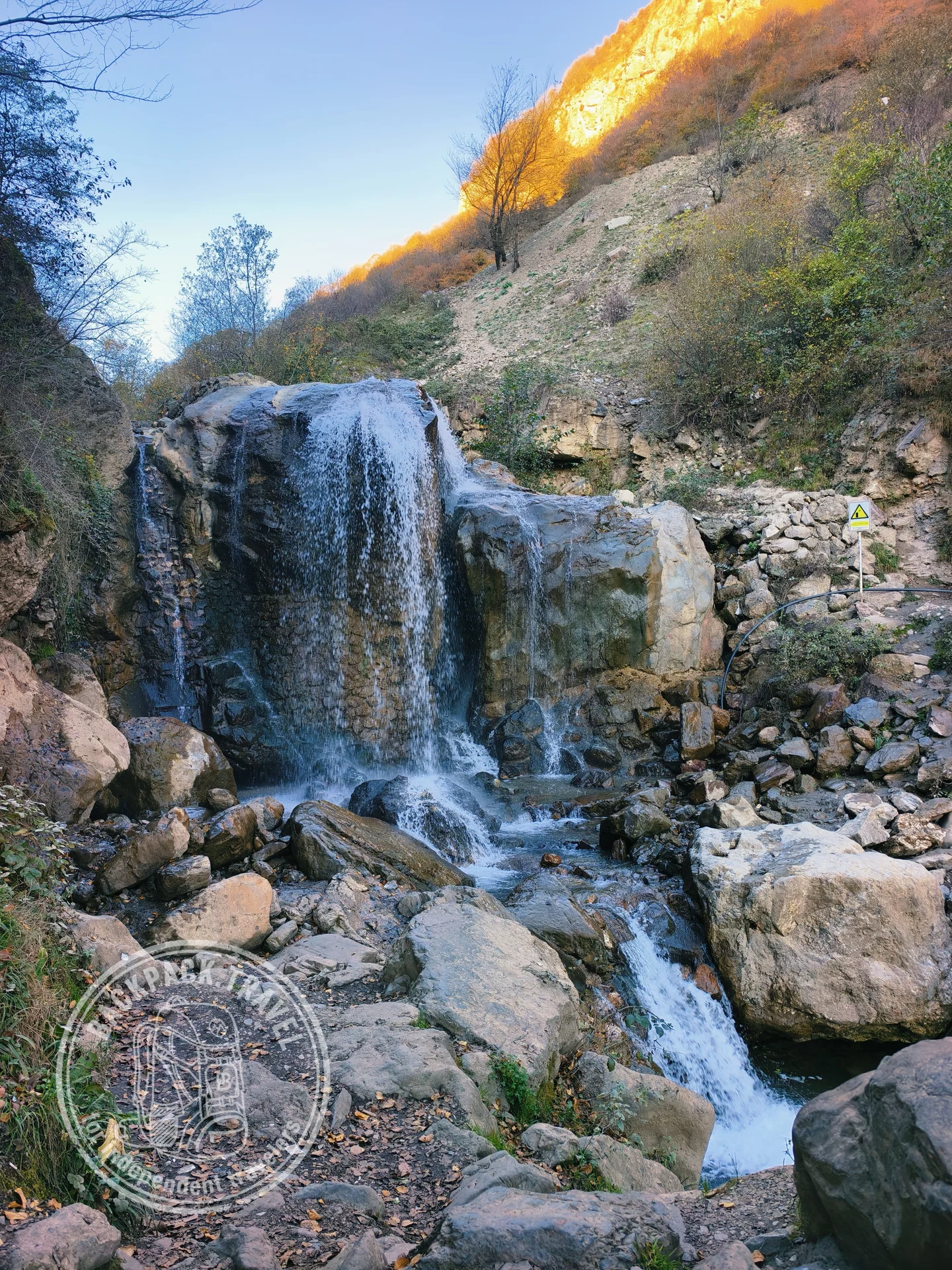 Водопад в Масуле
