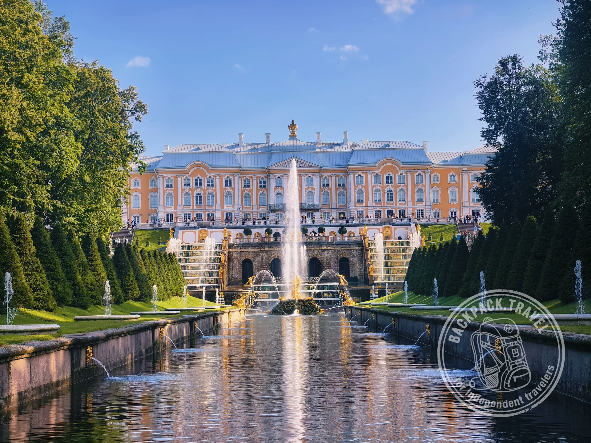 Морской канал в Петергофе
