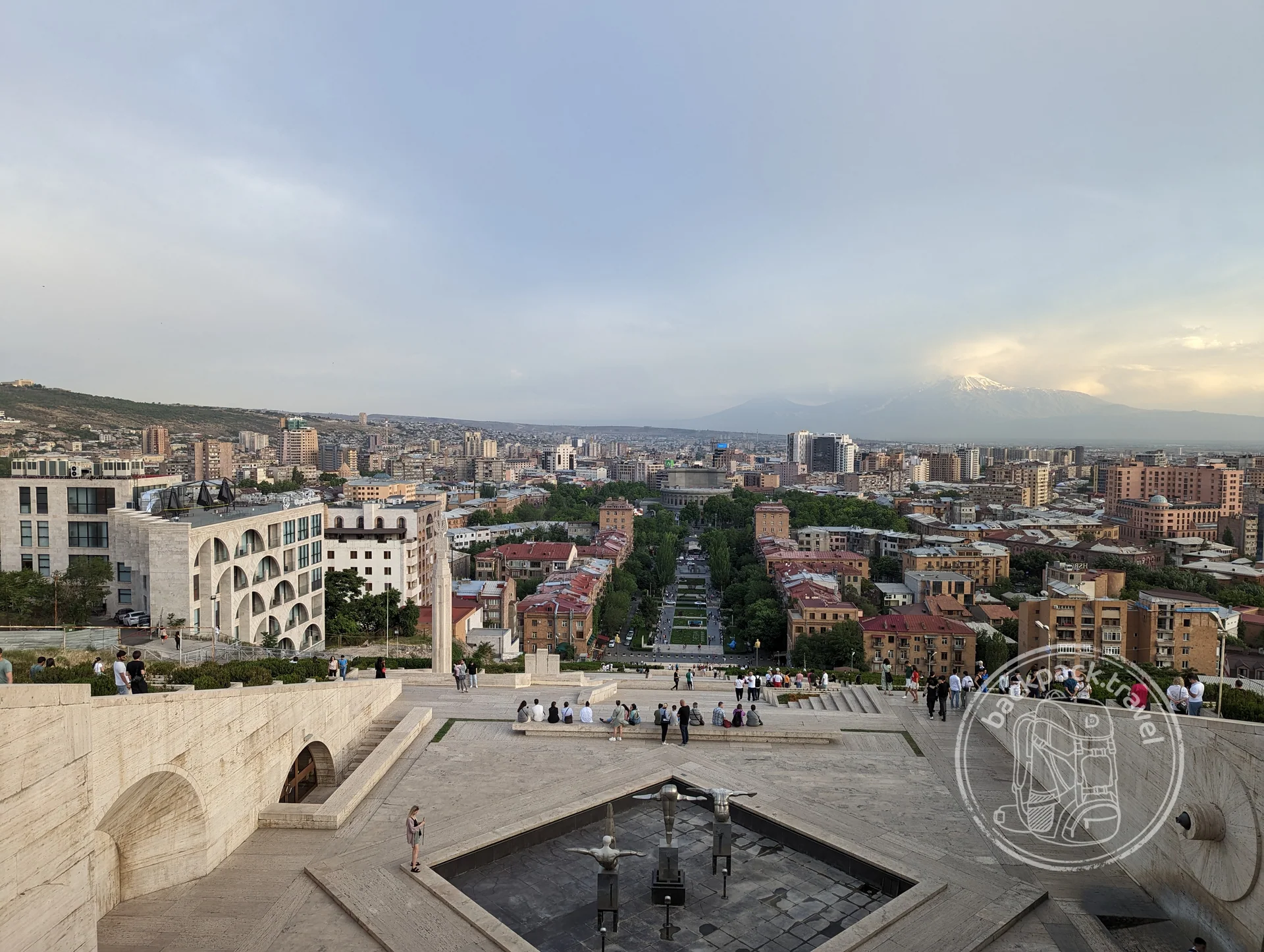 Каскад в Ереване