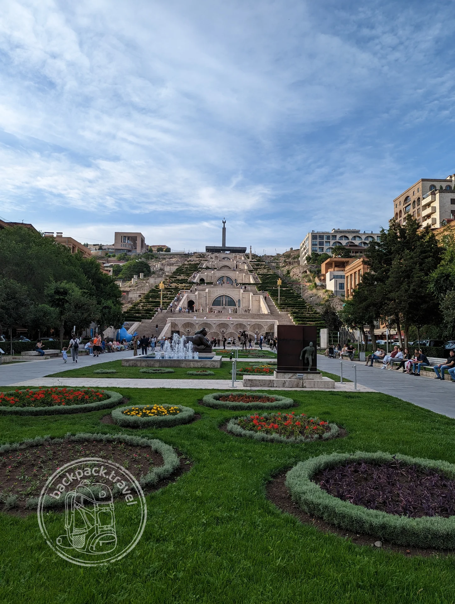 Каскад в Ереване