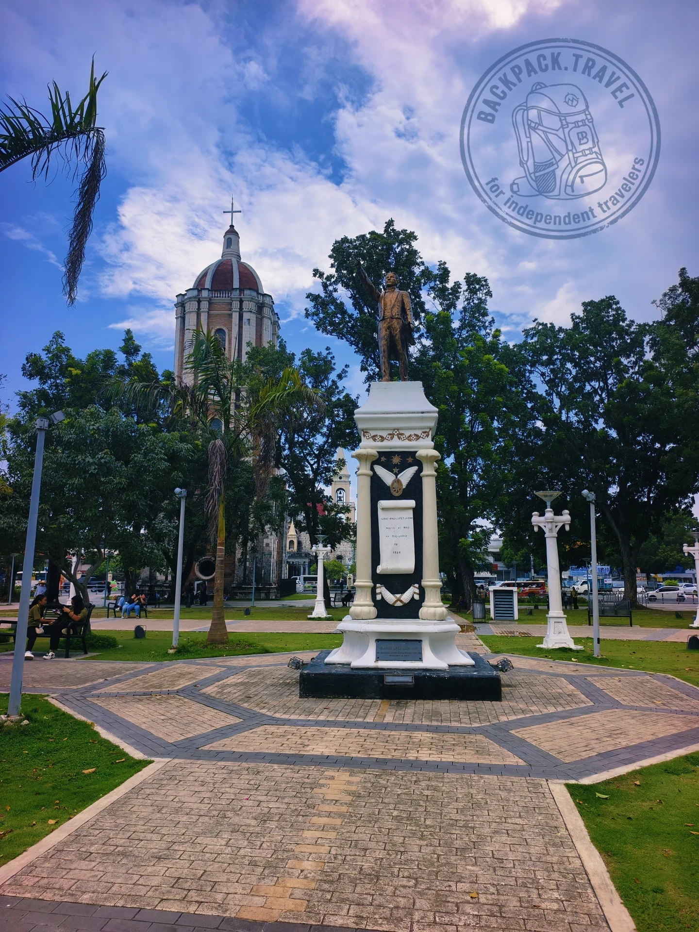 Graciano Lopez Jaena Monument at Jaro Plaza